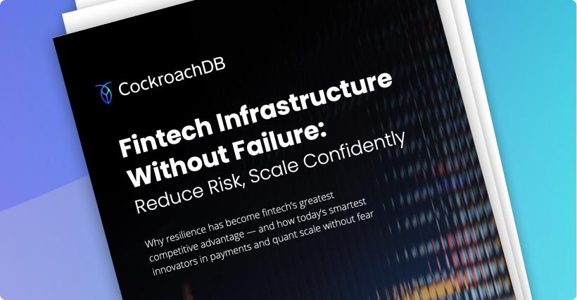 Fintech Infrastructure Without Failure